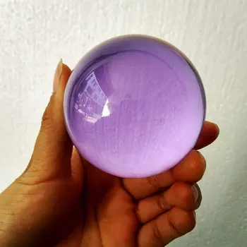 60mm culori diferite K9 cristal minge de cristal de sticlă sfera fotografie auxiliare decor decor acasă
