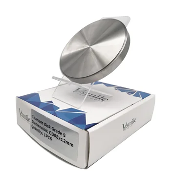 98MM Dentare Metalice Bont-Implant Grade5 Disc de Titan Pentru Implant de Muncă de Lungă Durata Cadrul Structurilor Cu Open CADCAM Sistem
