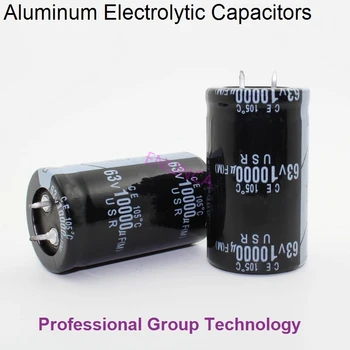 9pcs EC730 Bună calitate 63v10000uf Radial DIP Aluminiu Condensatori Electrolitici 63v 10000uf Toleranță de 20% dimensiune 30x50MM 20%