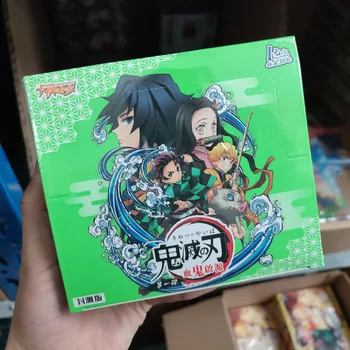 Anime Demon Slayer Card Cutie SSP Flash de Aur Carduri de Rare Kamado Tanjirou Nezuko Anime Periferice Nou Spot Bunuri Kimetsu Nu Yaiba
