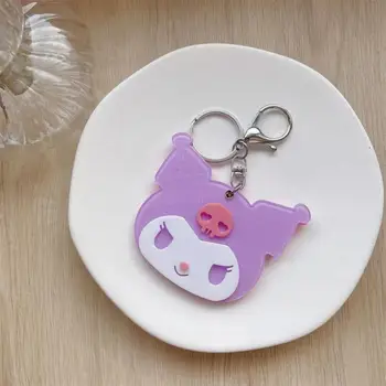 Anime Sanrio Oglindă Breloc Hello Kittys Kuromi Accesorii Drăguț Kawaii Portabil Papusa Pandantiv de Sac Jucarii pentru Fete Ziua de nastere Cadou