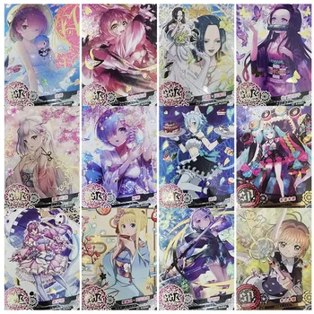 Anime Zeita Poveste frige SP RSS Flash Card Hatsune Miku Rem Kokkoro de Colectare de Jucării Solitaire de Craciun Cadou