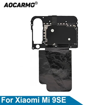 Aocarmo Placa de baza Coperta + Încărcare fără Fir Încărcător Bobina de Inductie, Modul NFC Pentru Xiaomi Mi 9 SE 9se Flex Cablu de Reparare Parte