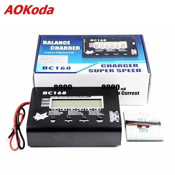 AOK BC168 1-6S 8A 200W 8000mA Actual LCD Intellective de Afișare Echilibru de Încărcare/Descărcare Lipo/Baterie de Litiu Pentru Modelul RC