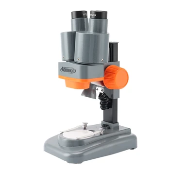 AOMEKIE 40X Binocular Microscop Stereo Top LED PCB Lipire Minerale-Specimen de Vizionarea Copiii științele Educației Telefon, Instrumentul de Reparare