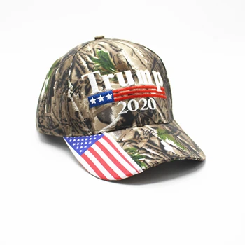 [ARD]Face America de Mare din Nou Broderie statele UNITE ale americii Flag 2020 Donald Trump Pălărie Re-Electorale de Bumbac Șapcă de Baseball în aer liber Camuflaj