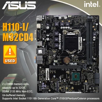 ASUS H110-I/M32CD4 Placa de baza Socket LGA1151 64GB DDR4 HDMI MicroATX sprijin 6-a Și a 7-a Generație de CPU Inter H110 Placa de baza