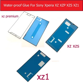 Autentic Fata LCD Display Lcd Adeziv rezistent la apa Pentru Sony Xperia XZ Premium XZ XZS XZ1 Compact Capacul din Spate Banda Adeziva Autocolant