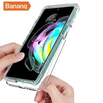 Bananq 360 Extrem De Clar Gradient De Culoare All Inclusive Caz Telefon Rezistent La Socuri Capacul Din Spate Pentru Motorola C 20 30 X30 Pro Lite Plus