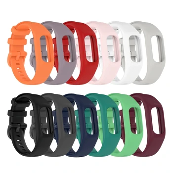 Banda de silicon Curea pentru Garmin Vivosmart 5 Smartwatch-Bratara Caz Acoperire Bratara cu Incuietoare Catarama rezistent la apa
