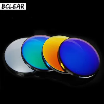 BCLEAR 1.56 Moda Colorate Polarizate UV400 Oglindă Reflectorizantă ochelari de Soare, Lentile de Conducere Miopie ochelari de Soare