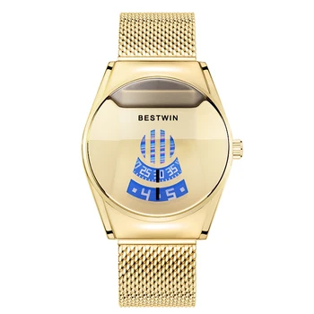 BESTWIN Mens Ceasuri Quartz Fierbinte Brand de Lux Ceas Pentru Bărbați Silicon Ceas de mână rezistent la apă Ceas Relogio Masculino ceas Nou