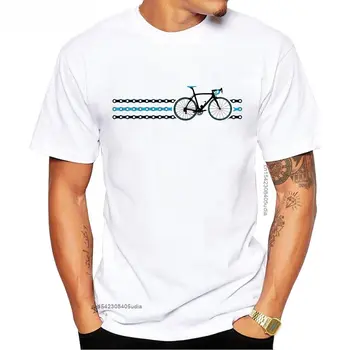 Biciclete Dungi Echipa - Lanț Ciudat De Design T-Shirt De Vară Pentru Bărbați Mâneci Scurte Om De Sport Topuri Băiat Cool Tees