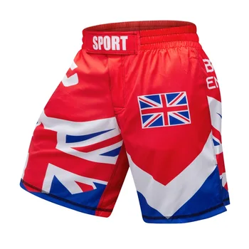 BJJ, MMA, Box, Sporturi de Fitness Personalitate Respirabil Liber de Mari Dimensiuni pantaloni Scurți Thai Pumnul Pantaloni Lupte de Funcționare Ieftine de Înaltă Calitate