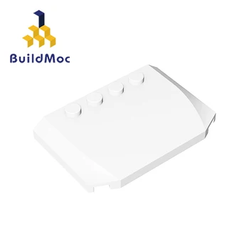 BuildMOC Compatibil Asamblează Particule 52031 Alb 4x6x2/3 Pentru Construirea de Blocuri de Piese de BRICOLAJ electric de Învățământ cadou Jucarii