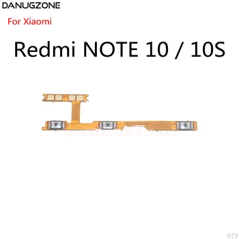 Butonul de alimentare Comutator de Volum, Buton Mute On / Off Cablu Flex Pentru Xiaomi Redmi NOTE 10 10