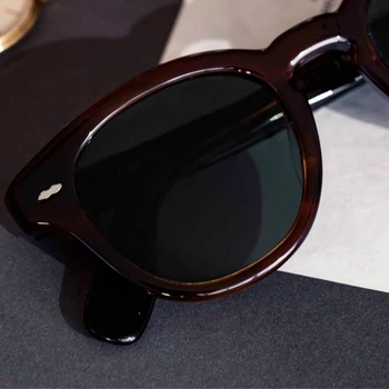 Cary Grant de Brand Designer de ochelari de Soare Polarizat Bărbați Femei Conducere Nuante de sex Masculin OV5413 Vintage Rotund Ochelari de Soare Oculos De Sol