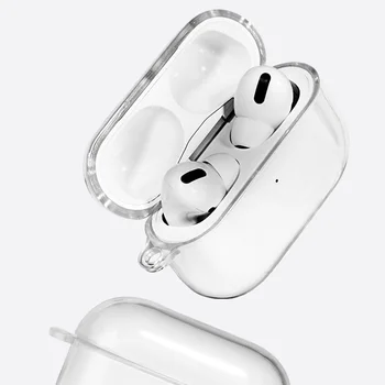 Caz pentru Airpods Pro 3 Drăguț INS Cască Caz Clar de Caz Pentru Apple Airpod Wireless Bluetooth Silicon airpods cazuri airpods 1 2