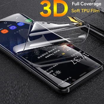 Cazul de Film Pentru Samsung Galaxy Note 8 9 10 20 S8 S9 S10 S20 Plus Ultra S7 Edge 9D Complet Curbat Protector S10E S21