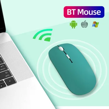 Cel mai nou Mouse-ul Bluetooth Wireless Mut மவுஸ் Pentru Laptop, Mini PC Ultra-Subțire Single-Mode Baterie Tăcut சுட்ட Șoareci fără Fir