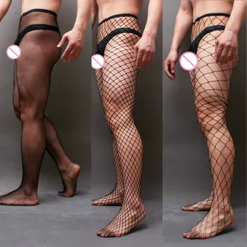 Cele mai noi Bărbați Sexy Ciorapi sex Masculin deget in fund Ciorapi de Adult Exotice Gay Sissy Petrecere de Club Net Bărbat Dresuri Sexy, Haine de Culoare Neagra