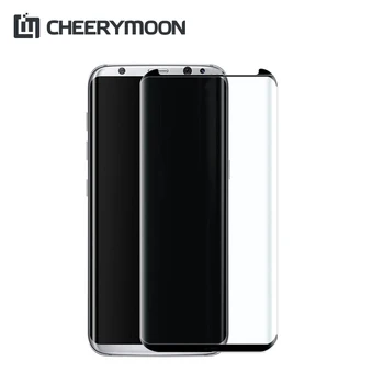 CHEERYMOON 3D Pentru Samsung Galaxy S8/S8Plus Acoperire Oleophobic Acoperire Completă Ecran Protector de Calitate SUPERIOARĂ S8 Plus Sticla