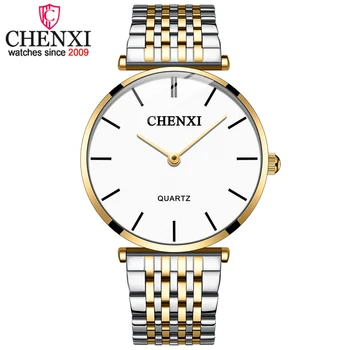 CHENXI Brand de Ceasuri Mens Plin de Oțel de Lux Impermeabil Data de Cuarț Sport Barbati Ceas Casual de Afaceri Cadou Ceas de sex Masculin Încheietura Ceas