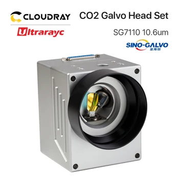 Cloudray 10.6 um Scanare cu Laser Gorgos Capul SG7110 SG7110R Cu Rosu Indicatorul de Intrare Deschidere de 10mm de Mare Viteză de Scanare pentru Co2, Marcare