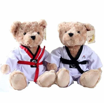 Copii Jucărie de Pluș Taekwondo urs copil Copil Jucărie de Crăciun Cadou de Ziua de nastere