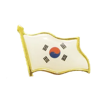Coreea De Pavilion Brosa Lega De Unghii Insigna Ace De Rever Pentru Barbati Rucsac Accesorii Femei Frumoase Bijuterii Accesorii