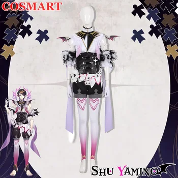 COSMART [Personalizat] Vtuber Nijisanji Shu Yamino Uniformă Cosplay Costum Petrecere de Halloween, Costum Pentru Femei Barbati Rol de Îmbrăcăminte