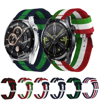 Curea de ceas Pentru Huawei GT 3 42mm 46mm Nailon Înlocuire Sport Watchband Pentru Huawei Watch 3 Pro/GT 2 2E/Onoare Magic 2 Brățară