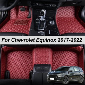 Custom Made Din Piele Auto Covorase Pentru Chevrolet Equinox 2017 2018 2019 2020 2022 Covoare Covoare Pad Accesorii