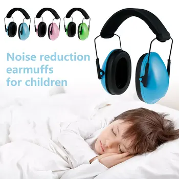 Căști de Anulare a zgomotului Ureche Apărătorii Reglabile Copii Soft Urechi Protectori Reducere antifoane pentru Adolescenti, Copii mici, Copii