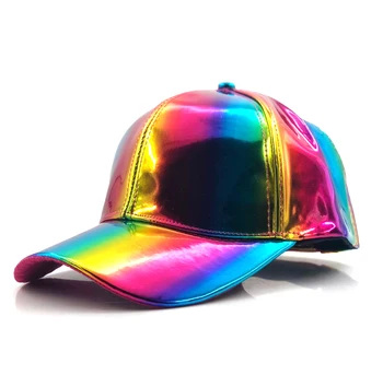 de lux de Moda hip-hop pălărie de Culoare Curcubeu Schimbă Pălăria Capac de Spate pentru Viitorul Prop Bigbang G-Dragon Șapcă de Baseball