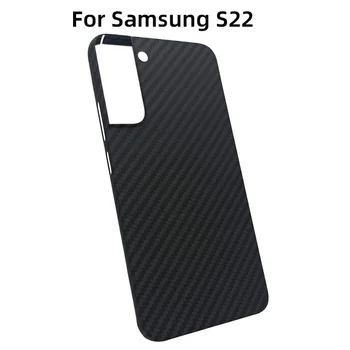 De lux Kevlar Caz pentru Samsung Galaxy S22 S22 Plus S22 Ultra Cazul Fibra de Carbon Caz pentru Samsung S22 Ultra Caz Realizate Cu Kevlar