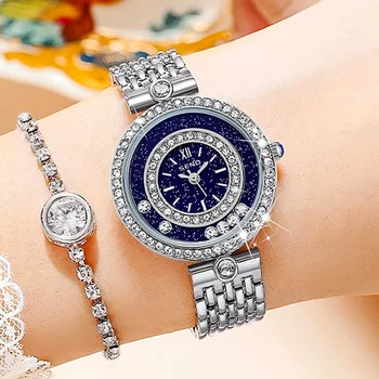 De lux Stras Femei Ceasuri Relogio Feminino de Moda Elegant Ceas de mână Cuarț Ceas pentru Fata Doamnelor Ceas