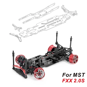 De înaltă calitate din Fibră de Carbon și Aluminiu Kit de Upgrade pentru MST FXX2.0S 1:10 RC drift Car