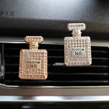 Diamant Sticla de Parfum de Decor pentru Auto Air Vent Clip Odorizant Auto Decoratiuni Interioare Auto Aroma Difuzor Accesorii Auto