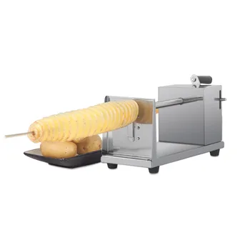 Din Oțel Inoxidabil Tornado Cartofi Macara Turn Spiral Potato Chip Mașină Manuală, Accesorii De Bucătărie De Gătit Instrument