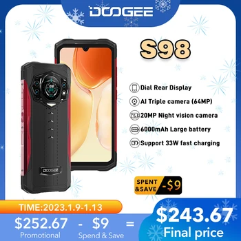 DOOGEE S98 Telefon Robust 8+256GB Android 12.0 6.3