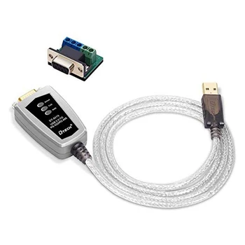 Dtech USB La RS422 RS485 Port Serial Cablu Adaptor Cu FTDI Chipset 5 Poziția Placa cu borne Pentru Windows 10 8 7 XP Mac,4 Picioare