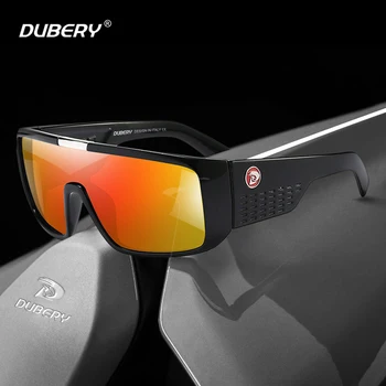 DUBERY Supradimensionat ochelari de Soare Barbati de Brand Designer de Epocă Oglindă în aer liber Masculin Ochelari Retro Sport UV400 Shades Ochelari de Soare pentru Barbati