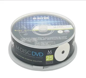 En-gros de 25 de pc-uri de 4.7 gb Printabil DVD M-Discuri cu Durata de Stocare de Până la 1000 de Ani.