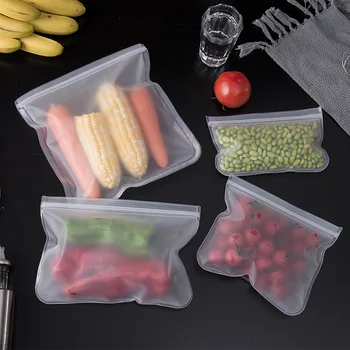 EVA conservarea alimentelor sac frigider alimentare sac de depozitare legume fructe produse alimentare de etanșare sac reutilizabil