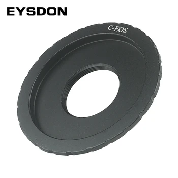 EYSDON Lens Mount Adaptor C la EOS Converter Compatibil cu C-Mount CCTV/Cine Lentile Canon EF-Monta Camere