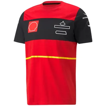 F1 Tricou T-shirt Racing Tricou Polo Echipa Uniformă 2022 Formula One Echipa Uniforme, Salopete Rever T-shirt
