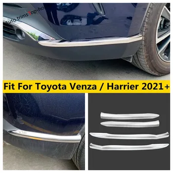 Fata-Spate, Colț De Paza Bara Protector De Acoperire Benzi Tapiterie Pentru Toyota Venza / Harrier 2021 - 2023 Auto Accesorii Din Oțel Inoxidabil