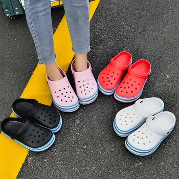 Femei Pantofi Sandale 2022 Vara Papuci de casa pentru Femei Clasic Saboți cu Talpă Groasă Femei Grădină Sandale Sport de Injectare EVA Pantofi