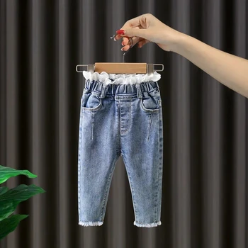 Fete Pantaloni Copii Blugi Haine de Toamna 2022 Nou Copilul Pantaloni Copii Pantaloni pentru Copii Haine 9M-6M